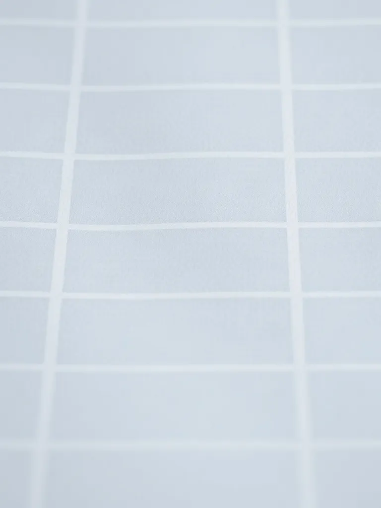 Retícula impresa en gris y azul claro
